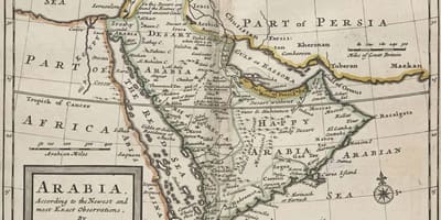 نقشه باستان عربستان سعودی