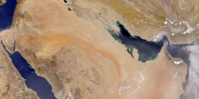 نقشه عربستان سعودی ماهواره ای