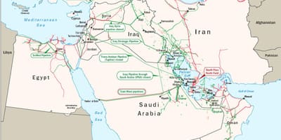 نقشه safaniya عربستان سعودی